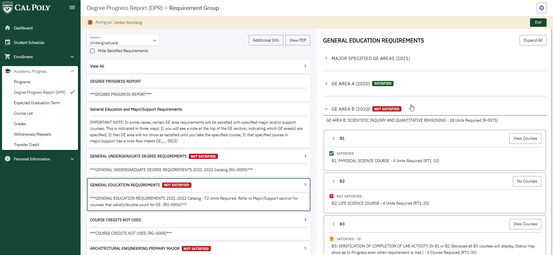 Faculty Center User Guide Office of the Registrar Cal Poly, San